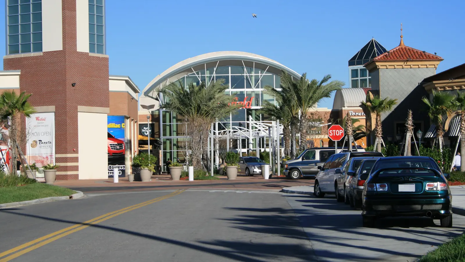 The Brandon mall, now called Brandon Exchange, in a 2008 photo, in Brandon, Florida, east of Tampa