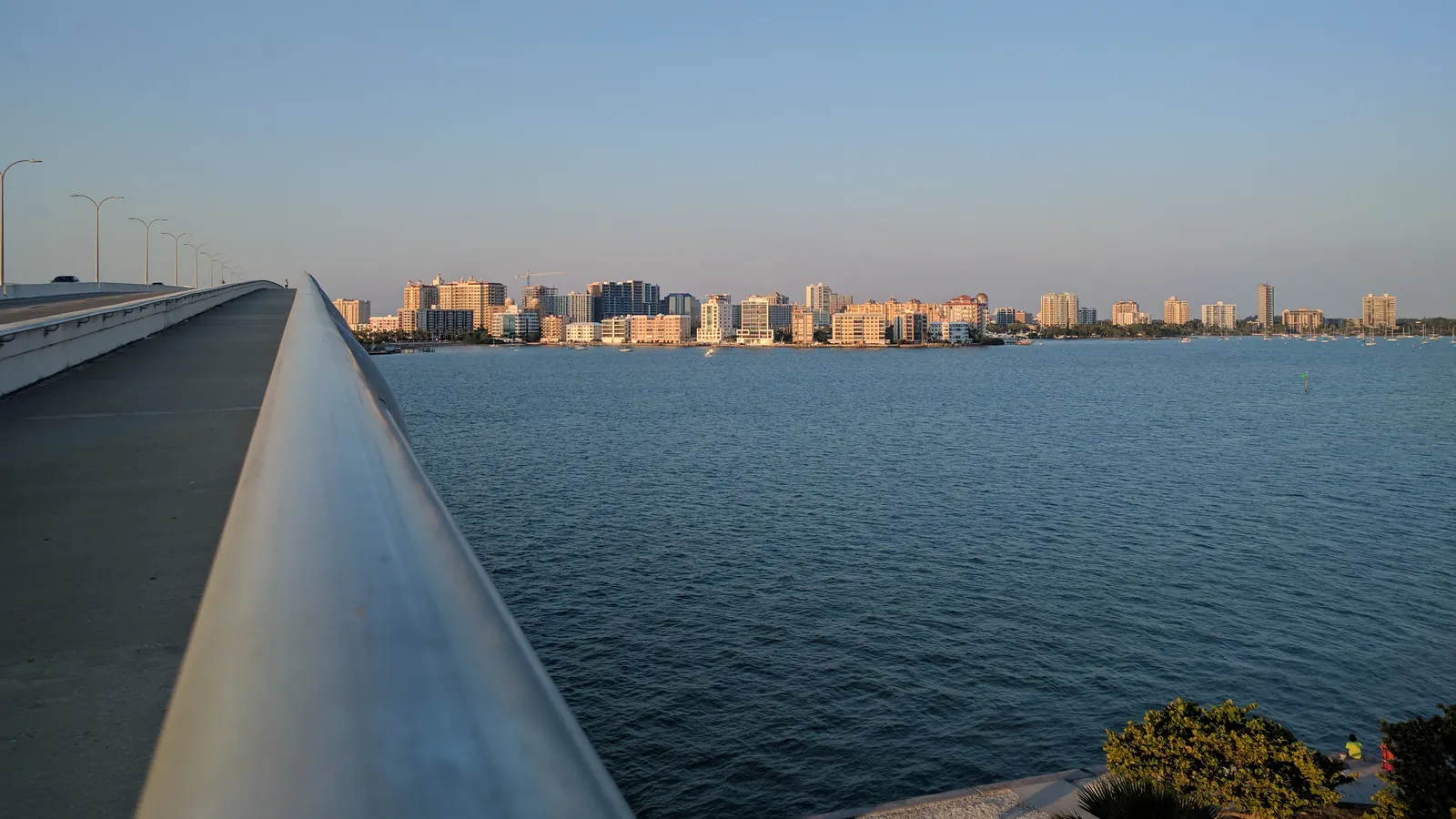Downtown Sarasota seen from the John Ringling Causeway