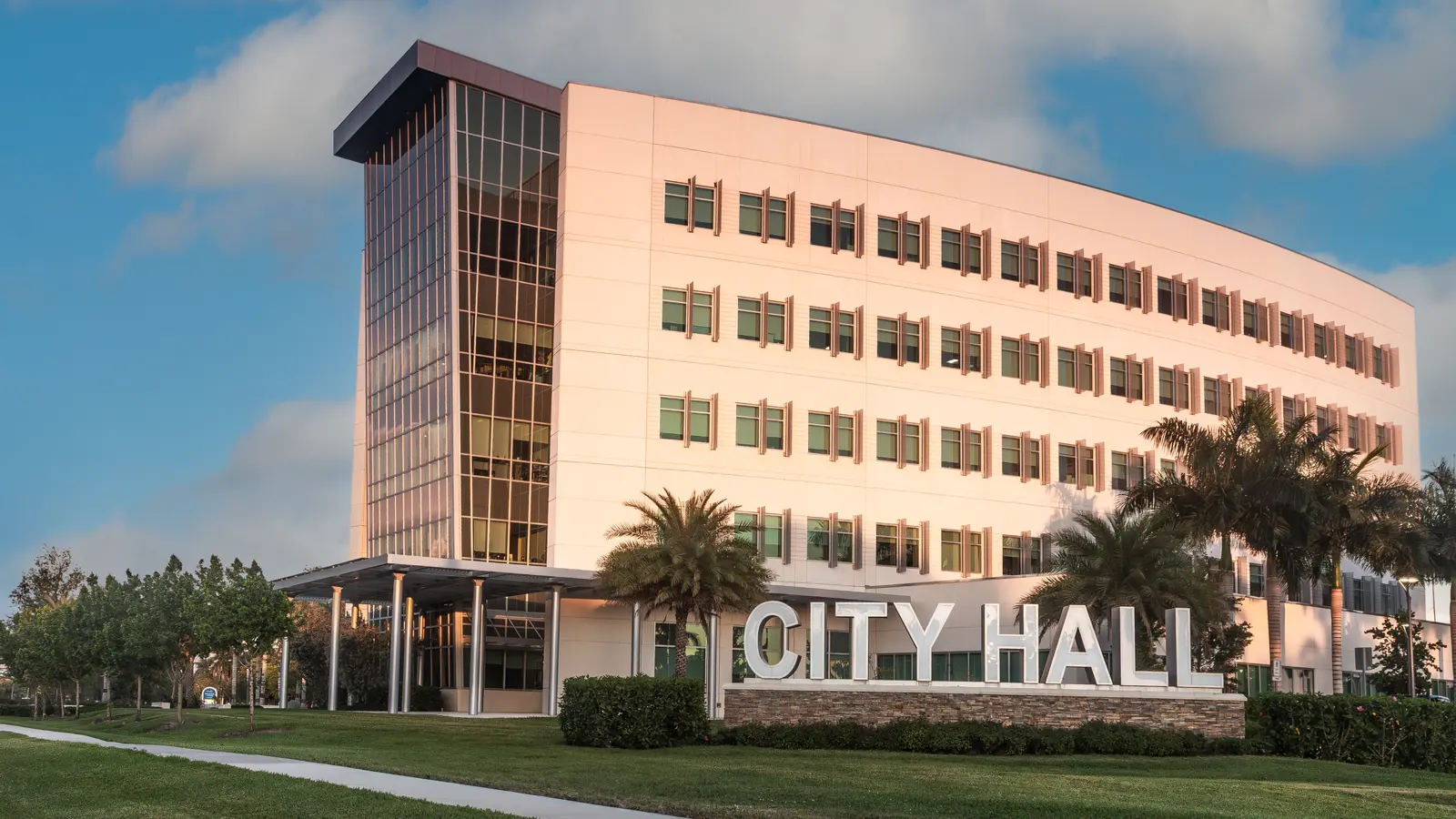 Sunrise City Hall in Sunrise, Florida